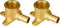 SUNGATOR 2 PCS Pex Fittings, 1/2 inch Drop Ear Elbow, 1/2" Pex to 1/2" Female NPT, No Lead Brass, ASTM F1807
