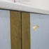 (45x25x24mm) Ciieeo Gold Bow Cabinet Handle and Drawer Pulls, Brass Bow Shaped Dresser Knobs for Wardrobe, Cupboard
