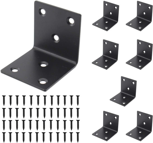 Heavy Duty Stainless Steel Corner Bracket,ULIFESTAR L Shaped Shelf Bracket 90 Degree