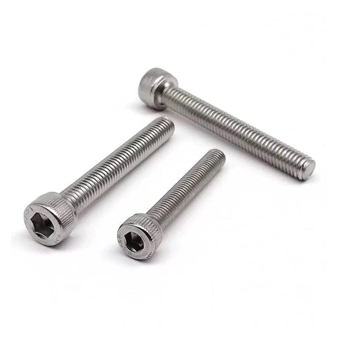 Generic M2 M2.5 M3 M4 M5 M6 M8 M10 316 A4-70 4 150 Mm(45mm,M4-30pcs) Stainless Steel Screws Hexagon Socket Cheese Head