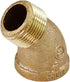 Everflow Supplies BRSF0034-NL 3/4-Inch No Lead 45-Degree Street Elbow