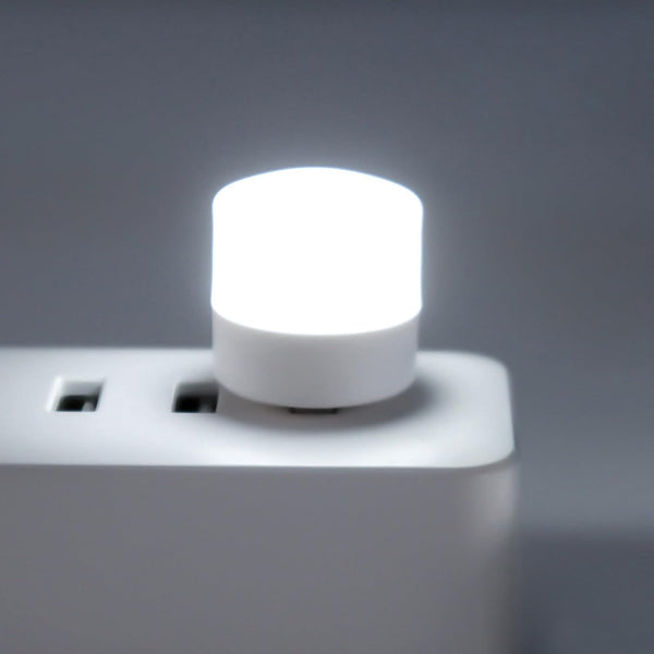 (6-Pack) Mini USB LED Night Light, Compact Portable Design, Bedroom Sleep LED,