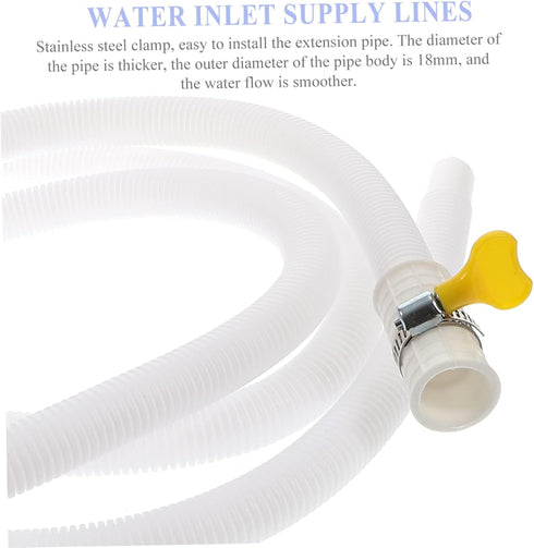 Angoily Portable Air Conditioner Drain Hose for Washing Machine Drain Kit
