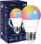 5W=40W A15 Smart Bulb, 1 Pack, Compatible with Alexa, Google Home, Color Changing, Dimmable LED