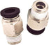 Beduan Pneumatic Male Straight PC - 5/16 Inch Tube OD x 1/8 Inch Thread Push to Connect Fittings