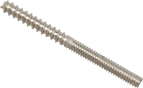 The Hillman Group 44949 5/16-18 x 2-1/2-Inch Stainless Steel Hanger Bolts, 10-Pack