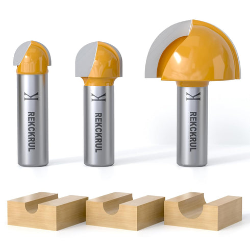 3PCS Core Box Router Bit Set Precision, Durability, and Versatility in One