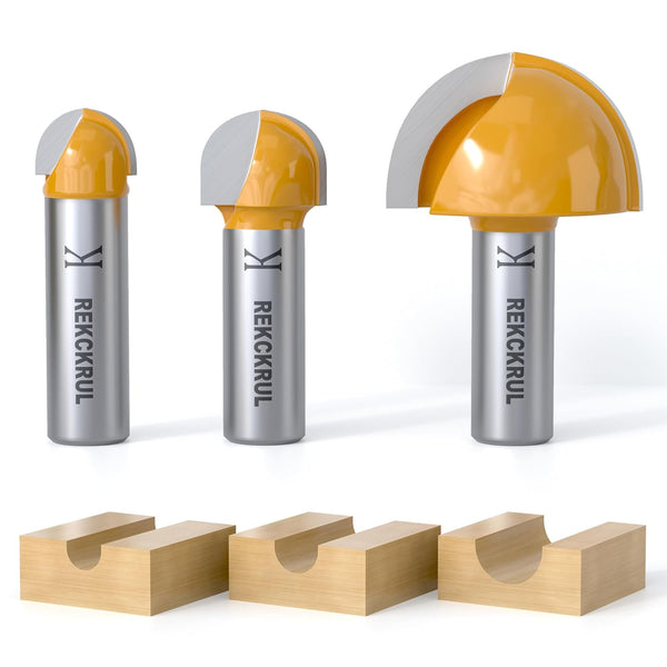 3PCS Core Box Router Bit Set Precision, Durability, and Versatility in One