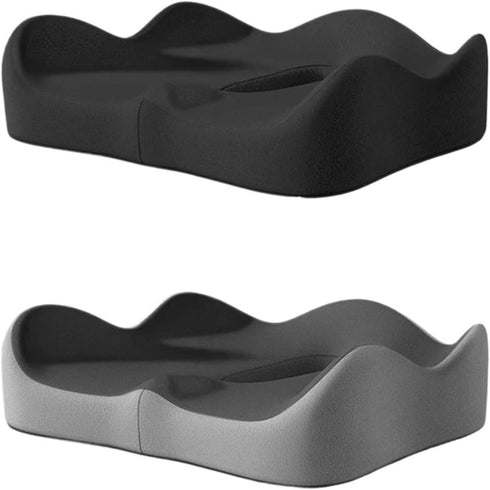 JJKSKV Tailbone Memory Foam Coccyx Cushion for Pain Relief - Non-Slip Orthopedic Seat Cushion for Office and Car