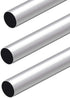 3 Pcs 6063 Aluminum Round Tube, 16mm OD, 15mm Inner Dia, 300mm Length for Fabrication Projects DIY