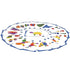 Set Rainbow Pebbles Sorting Stones and Activity Card