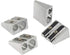 Manual Twin Metal Pencil Sharpeners - Pack of 4 Double Holes for Colored Graphite Pencils