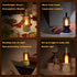 Portable Retro Table Lamp for Outdoor Indoor,LED Sleep Lamp Cute Room Decor Night Light ,Cordless USB Rechargeable Desk