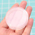 Hisocute 38.6mm Round Acrylic Coin Storage Box Clear Container Organizer For Home Bedroom Office Bookshelf Show Storage