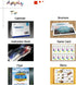 8x11.5 Inches 157gsm 50sheets Photo Paper Both Sides For Laser Printer, Laser Printing Coated Paper
