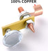 2 Pack Magnetic Welding Support Ground Clamp Tools with 2 Conductive Rods, Strong Magnetism