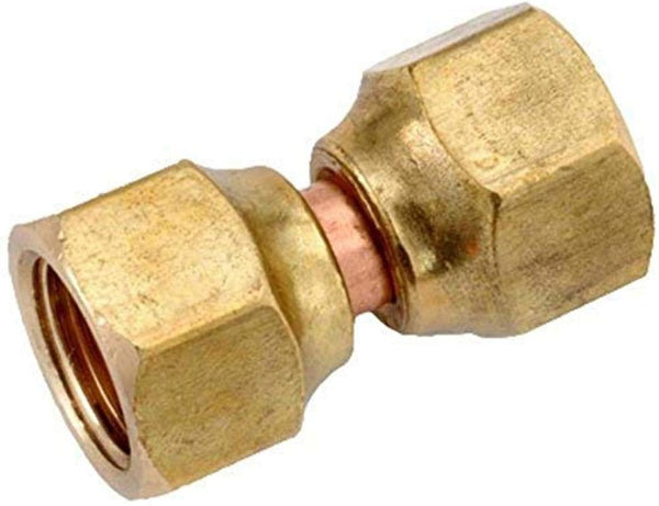 Anderson Metals, Brass 754070-06 3/8-Inch Low Lead Flare Female Swivel, 3/8" by Anderson Metals