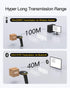Inateck Wireless Barcode Scanner, Bluetooth Bar Code Scanner, 1D USB Handheld Reader, 1 Charge Lasts 3 Months, Scanner