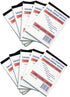 TSY TOOL 10 Pack 50 Sets 5.5" 8.3" Carbonless Money Receipt Books per Book, x Yellow with White Border, Two-Part