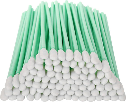 200 Pcs Foam Swab Cleaning Swabs, 6.4 Inch Multi-Purpose Foam Tips for Gun, Painting, Crafts, Electronics