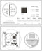 Soft Ruler Microscope Micrometer Calibration Slide for Line Width and Particle Diameter Measurement, High Precision Tool