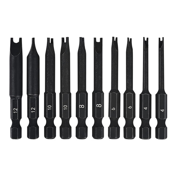 Spanner Bit Set (10 Pack - 2.3" Long Magnetic Heads) Spanner Fork