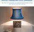 4.72X4.72X4.33In Hemobllo Fashionable Cloth Lampshade Small Size Clip-on Lamp Cover for Household Chandelier and Table