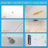 Specialty Tub and Tile Paint, High-Gloss White Quick-Dry Porcelain Paint for Tubs, Tiles, and Sinks