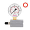 0-30psi/kpa Gas Test Pressure Gauge, 2" Dial Size, 3/4" FNPT Connection, Chrome Plated Steel Body Assembly