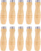 Yardwe 10PCS Wooden File Handle with Strong Metal Collars for File Cutting Tool Craft, 4 Inch