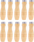 Yardwe 10PCS Wooden File Handle with Strong Metal Collars for File Cutting Tool Craft, 4 Inch