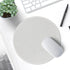 Hsurbtra Premium-Textured Mouse Pad - Small Round 8.7 x 8.7 Inch Gray, Anti-Slip Waterproof Rubber for Office Home