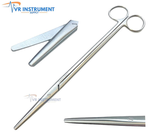 VR Instrument Supply 9" Metzenbaum Scissors Straight Blunt/Blunt Medical Surgical Veterinary Instruments Tools