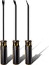3 Packs Tack Lifter, 3 mm U Tip Nail Staple Rivet Puller Tool for Upholstery (Yellow, Black)