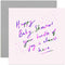 Old English Co. Neon Pink Happy Baby Shower Card - Expecting Parents