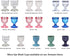 Eye Wash Cup Set of 2, Keep Your Eyes Clean and Healthy - Pink and Blue Color