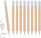 Mini Round HB Wood Pencils, 100 Pack, 4 Inch, for Kids, Preschoolers, Artists, Golf Pencils with Erasers