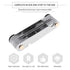 4PCS Metric & Imperial Screw Gauge for Industrial Measurement, SAE Whitworth & Metric Thread Pitch