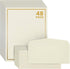 Premium Letter Writing Stationery Set with Envelopes 48 Sheets of Ecru Paper