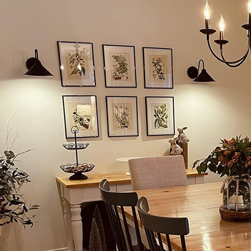 E26 Fixture(2 BRIGTTESS Black Wall Sconces,Industrial Wall Sconce Lights, Farmhouse Wall Light Fixtures, Wall