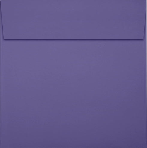 LUXPaper Square Invitation Envelopes | Peel & Press | 6" x 6" | Wisteria Purple | 80lb. Text | 50 Qty by LUXPaper