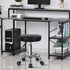 KKTONER Round Rolling Stool Chair PU Leather Height Adjustable Swivel Drafting Work SPA Shop Medical Salon Stools