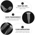 500pcs 1.5ml Conical Centrifuge Tubes, Microcentrifuge Plastic Test Vials with Lids