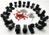 10 PACK 14-16 AWG Gauge 2 Pin Position Terminal Weather Pack Connector Male Female Set Weather Proof