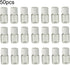 Othmro 50Pcs 5ml Plastic Bottles Lab Cylindrical Chemical Reagent Bottle Wide Mouth Laboratory Reagent Polyethylene Bottle Sample Sealing Liquid Storage Container for Food Store Transparent by Othmro