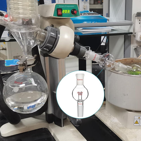 stonylab Rotary Evaporator Bump Trap, Laboratory Rotary Evaporator with 29/42 Joint