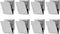 Mr. Pen Magnetic Clips, 8 Pack Silver Metal Clips, 1.2 Inch Refrigerator Magnets