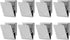 Mr. Pen Magnetic Clips, 8 Pack Silver Metal Clips, 1.2 Inch Refrigerator Magnets