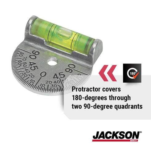 Jackson Safety DSL Replacement Dial Set, Welding Level, 180 Degree Adjustable Protractor