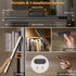 Dimmable Closet Rechargeable Magnetic LED Light Bar with Remote, Under Cabinet Lighting Wireless, Battery Powered